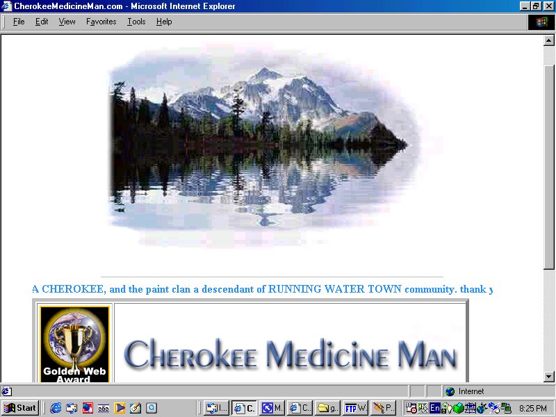 Cherokee Medicine Man